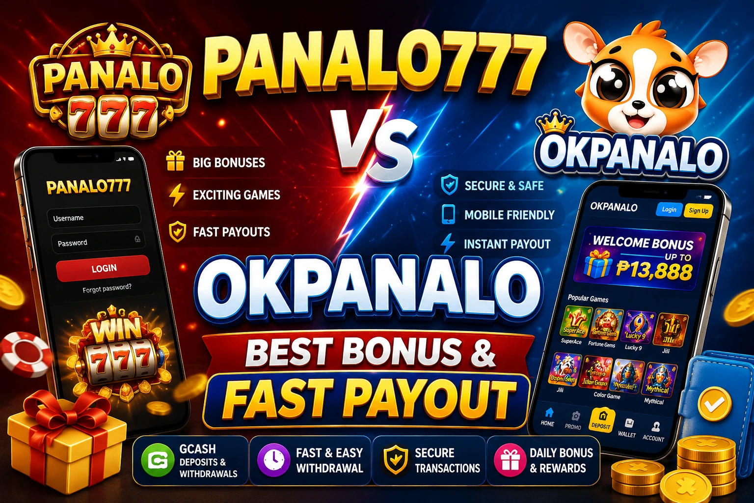 Panalo777 vs Okpanalo
